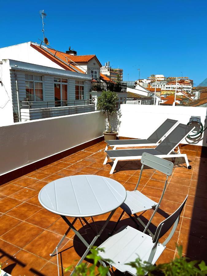 Atico Con Dos Terrazas E Increibles Vistas En Pleno Centro De A Coruña Eksteriør billede
